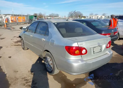 2003 Toyota Corolla Le from USA, damaged, VIN 2T1BR38E63C007089